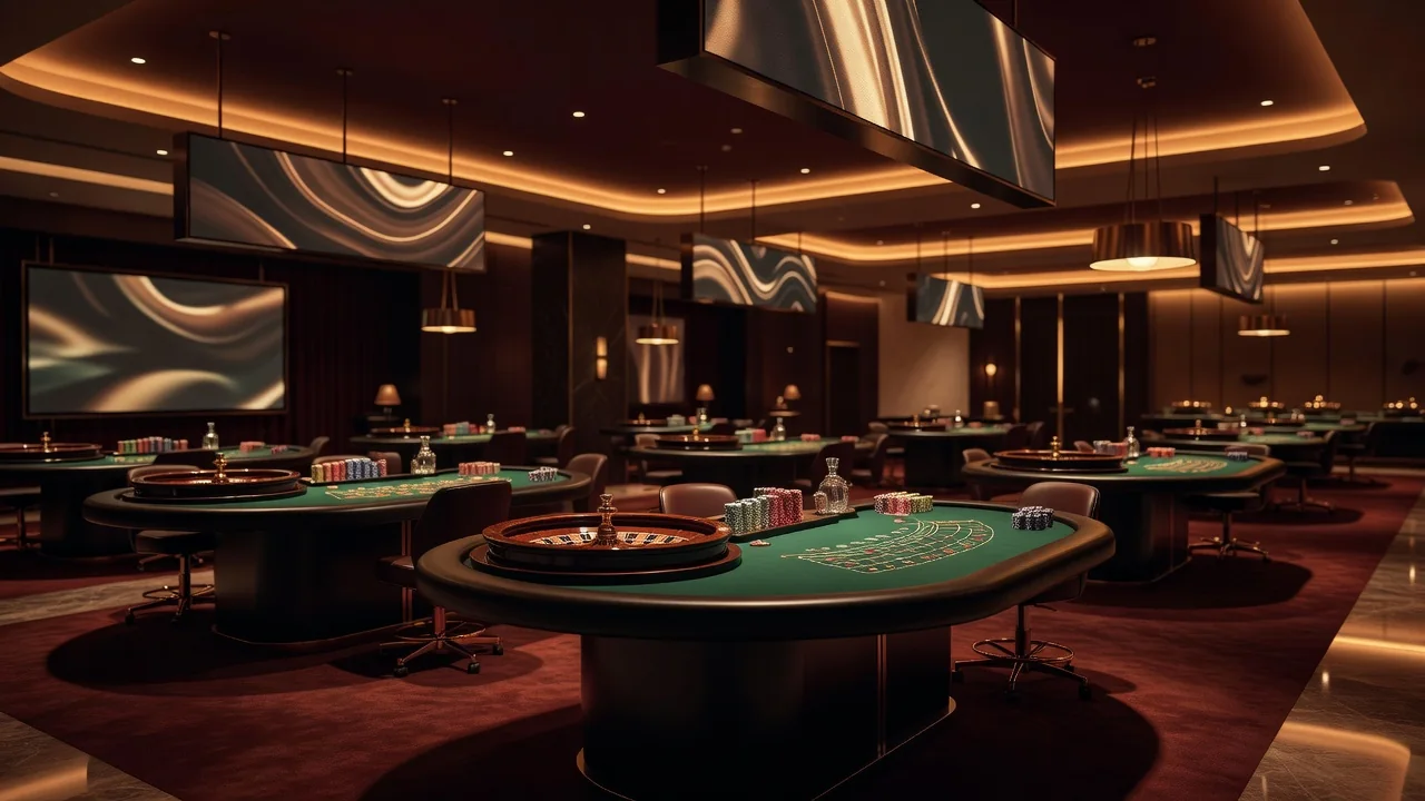 Казино залата на Mostbet със слот игри и маси на живо